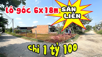 ĐẤT RẺ gần chợ Đình Mỹ Hạnh Bắc, lô góc 2 mặt tiền chỉ 1 tỷ 100 | Đức Hòa Long An| Hằng Bán Đất