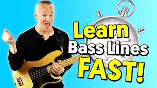 5 Pro Secrets To Learning Bass Lines In Record Time!