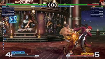 KOF XIV Gang-il Instant Overhead Combo 01 (Ver 1.03)