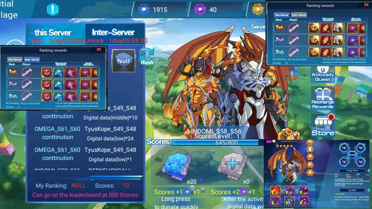 D&M Battle Journey: No gastes diamantes en este evento!! los plugins no valen nada!! Initial Villa