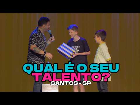 SERGINHO LACERDA - QUAL É SEU TALENTO, SANTOS?