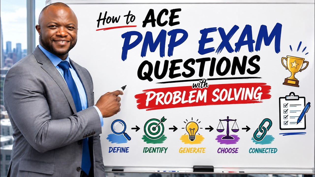 How to ACE PMP Exam & PMBOK Questions with PROBLEM SOLVING - YouTube