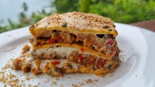 LASAGNA for Vegetarians or Vegans  It is a FREE MINI COURSE on VEGAN COOKING. THERE ARE 5 RECIPES⚡