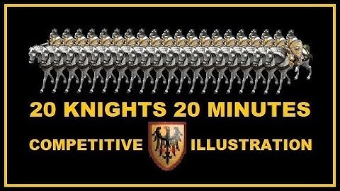 20 Knights 20 Minutes in a Competitive Game