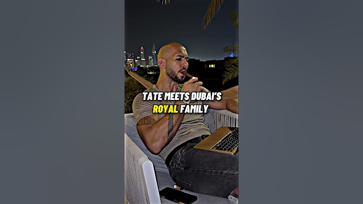 Royal Family of The UAE invites Andrew Tate to a $50,000 dinner!