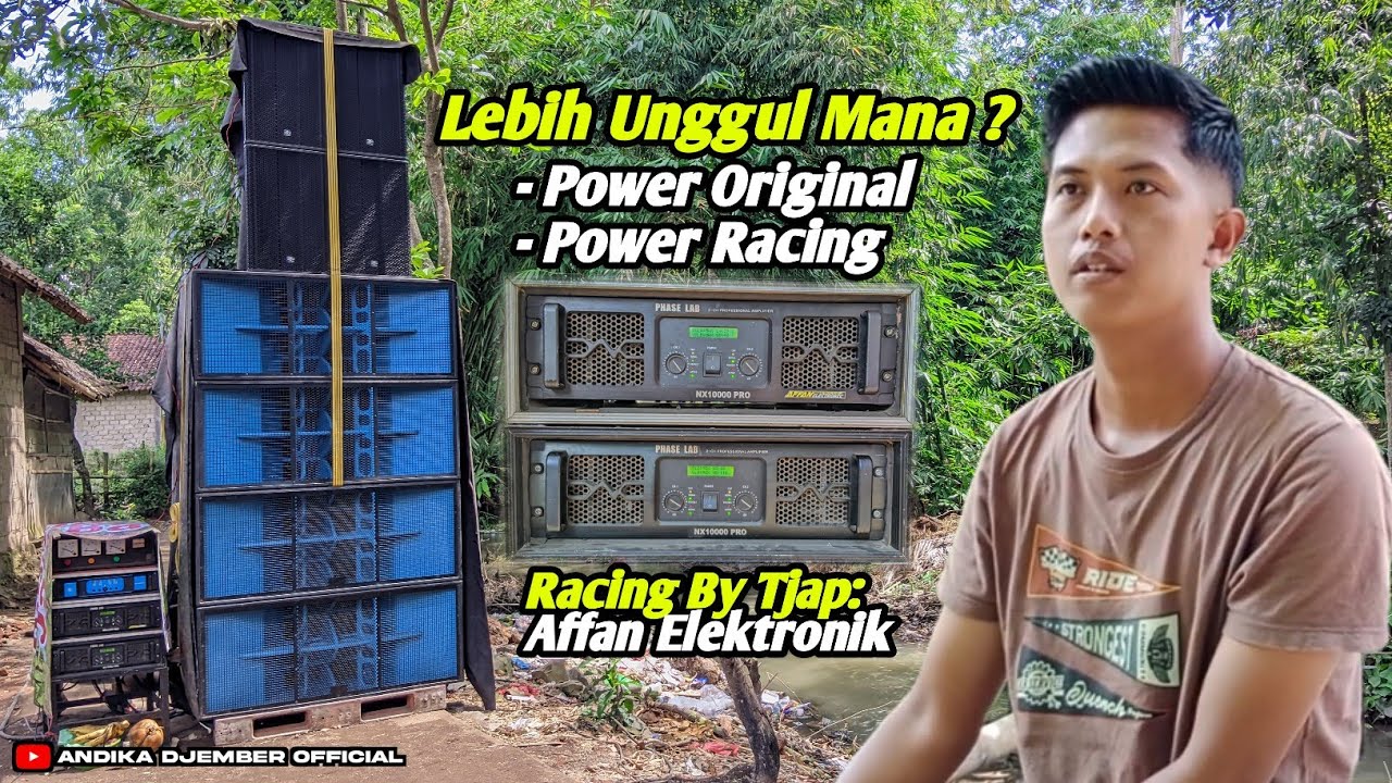 Power Tjap Balap❗Begini Kata Boss Muda Dutanada Audio Tentang Perbedaan Power Ori & Power Racing❗