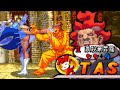 【TAS】ストリートファイターIII 3rd strike 豪鬼(滅殺豪昇龍)リマスター解説版【ゆっくりギル解説】