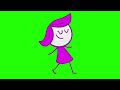 Pencilmation - Pencilmate and Pencilmiss (Tim Cannan Style) (x2) Green Screen