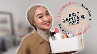 BEST SKINCARE 2022 | Oily Combination , Acne Prone , Sensitive Skin | Kiara Leswara