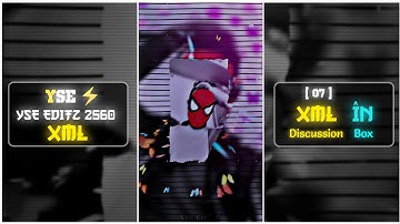 YSE⚡(07) ORIGINAL XML FILE | YSE2560 | YSE TREND XML VIDEO 💝| BD TREND XML  | PRESENT XML VIDEO 💝⚡🌺