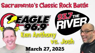 96.9 The Eagle vs 93.7 The River Sacramento