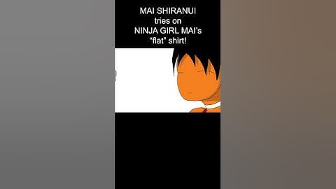Mai Shiranui tries on Ninja Girl Mai's outfit!