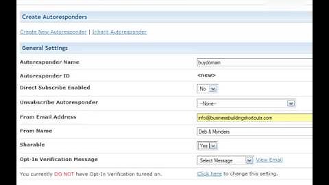 Create Autoresponder in 1ShoppingCart (KickStart Cart)