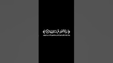 كروما شاشة السوداء قرآن كريم