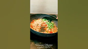 Paella De Marisco بايي لا فواكه البحر سهله جدا 
