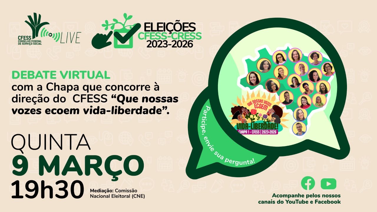 Eleições nos núcleos de base do Serviço Social: participe e vote! - CRESS-PR