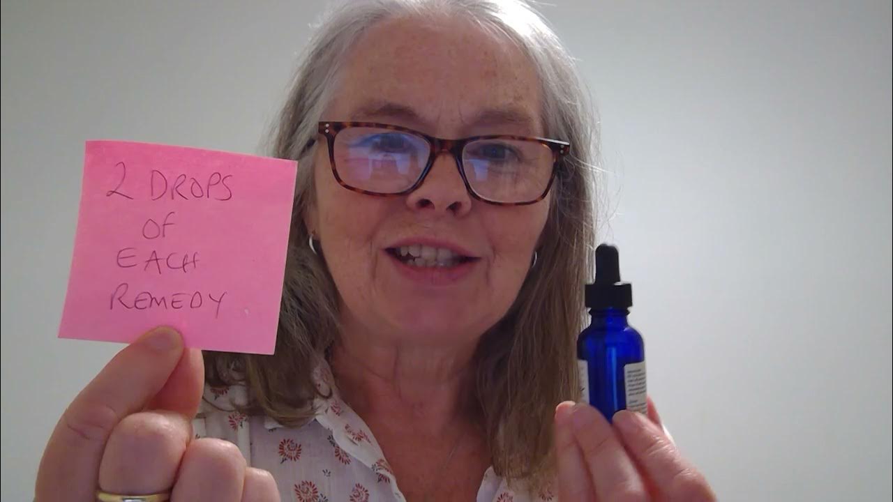 How to make up a Bach Flower remedy mix YouTube