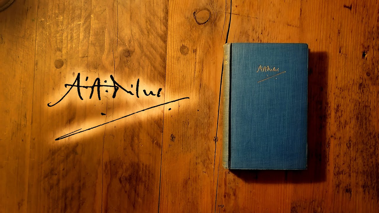 Not That It Matters By A A Milne The Pleasure Of Writing YouTube