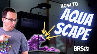 A "SUPERHERO Rock"? Tips & Tricks for Saltwater Aquarium Aquascaping! screenshot 4