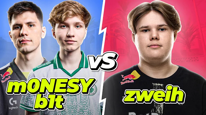 M0NESY + B1T vs ZWEIH on Faceit with Utility Guide, Multi POV and Voice Comms (Dust2)