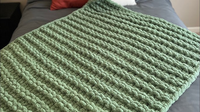 How to make a chunky knit blanket – DIY guide for beginners – Wool Art