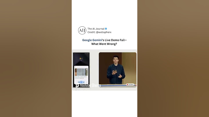 Google Gemini’s Live Demo Fail 😳 #technology #Pixel9 #LiveDemos #ProductLaunch #Google #AI