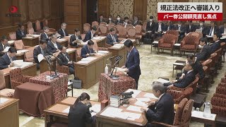 【速報】政治資金規正法改正へ審議入り パー券公開額見直し焦点 衆院特別委