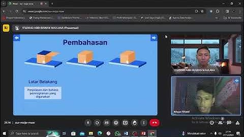 Video Presentasi FINAL PROJECT.Program Aplikasi STOK OPNAME menggunakan bahasa pemrograman PHP