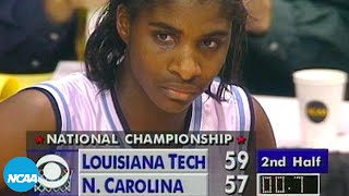 The incredible 1994 buzzer beater by UNC women's basketball