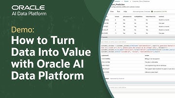 Predict Customer Churn with Oracle AI Data Platform: Demo