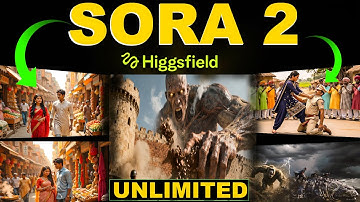 Higgsfield SORA 2 PRO by OpenAI | Unlimited AI Video Generator | Full Tutorial