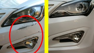how to remove deep scratch from car