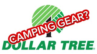 Dollar Tree Camping Gear?