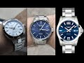 THE BEST 3 watches for $1000 Tissot Gentleman vs Longines Conquest vs Seiko Sharp Edge comparison!