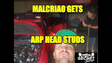 ARP HEAD STUDS INSTALL WITHOUT REMOVING THE HEAD/ EL MALCRIAO GETTING READY FOR DYNO DAY