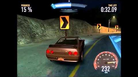 Need for Speed No Limits iOS/Android Nissan Skyline GT R BNR32 gameplay