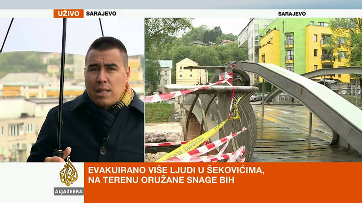 Stefan Goranović o poplavama u BiH
