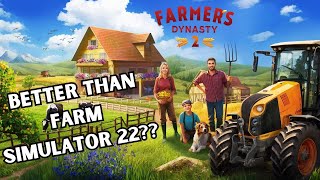 I Found The Next Farm Simulator 22? | Farmer Dynasty