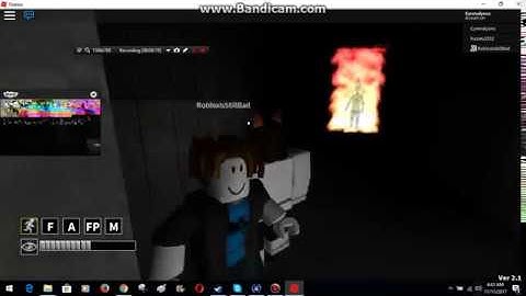ROBLOX - SCP Demonstration: SCP-096 & SCP-457