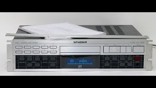 Studer A727 CD player - YouTube