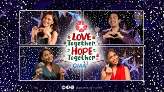 1 HOUR NON-STOP GMA Christmas Station ID 2023 “Love Together, Hope Together” | Non Stop Playlist