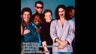 Frank Zappa - 1984 12 20 - Arlene Schnitzer Concert Hall, Portland, OR