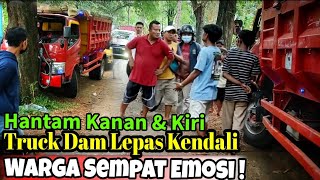 Truk Dam Oleng Gagal Ngeder Tiga orang & Hantam Pohon Asem‼️Di Kopdar TSBS Batang