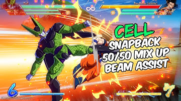 [PATCHED] DBFZ Cell snap loop 50/50 mix up with beam assist | DRAGON BALL FighterZ