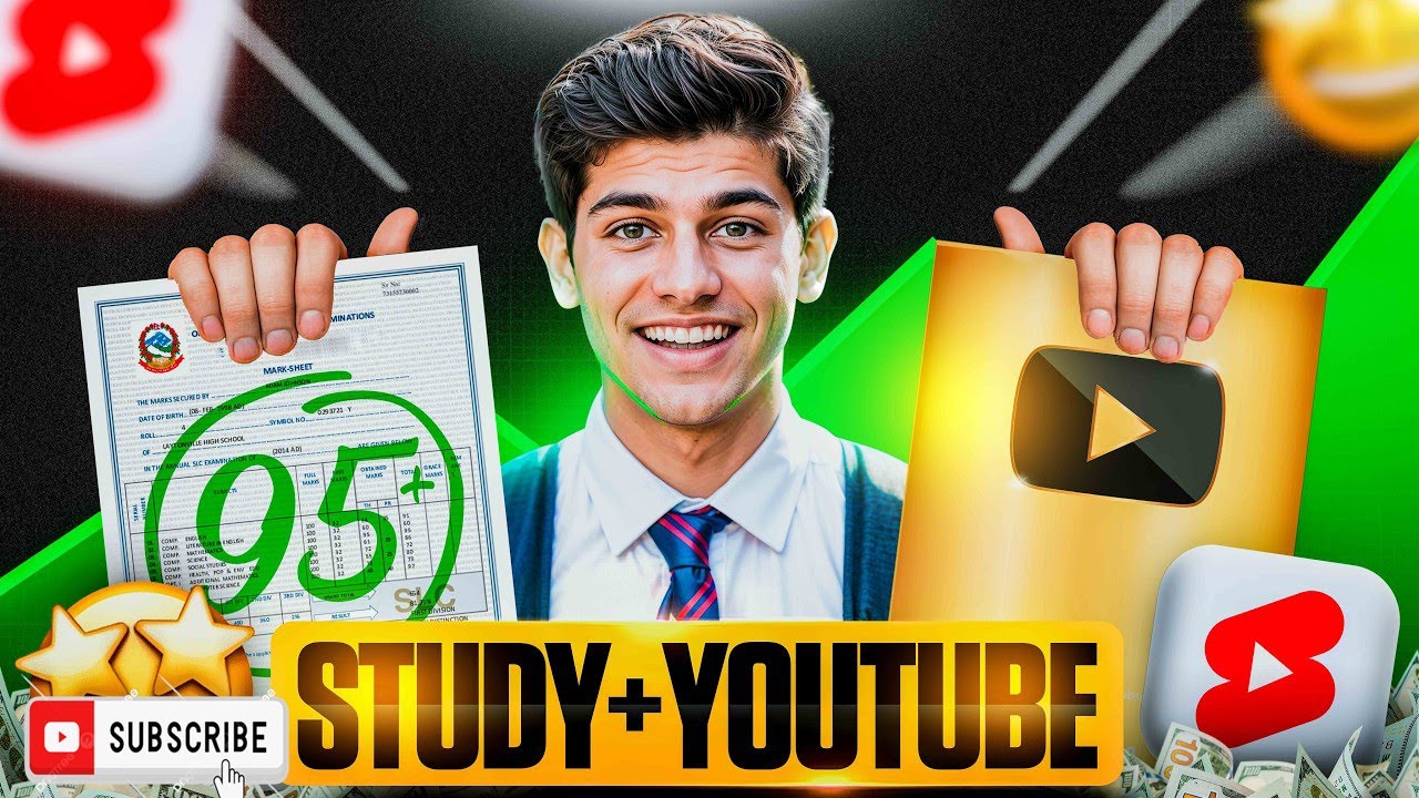 How I Balance YouTube & Study Using AI 🤖 | The Ultimate Productivity Guide 2025