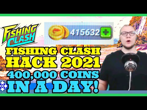 Fishing Clash Hack MOD 2021 | Get More Coins 480,000 Coins U0026 Pearls / Day | Windows PC Android APK
