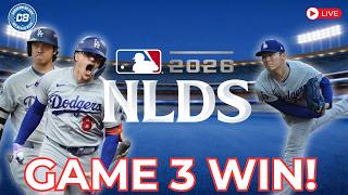 Dodgers win Game 3! Kiké Hernández's clutch home run, Yoshinobu Yamamoto outduels Chris Sale screenshot 3
