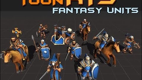 Toon RTS Units - Unity Character Download