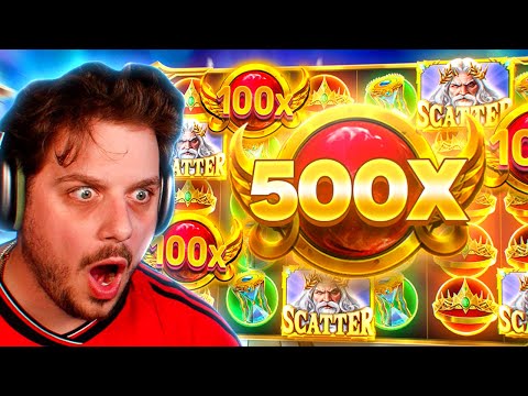 NO PUEDO DEJAR DE GANAR 500X EN LAS NUEVAS PUERTAS DEL OLIMPO…