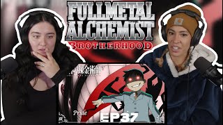 Fullmetal Alchemist: Brotherhood 37 'The First Homunculus' | First Time Reaction